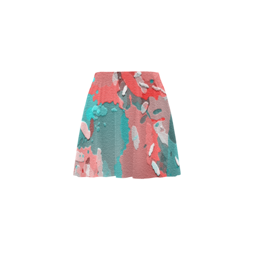 Color Splash Mini Skating Skirt (Model D36)