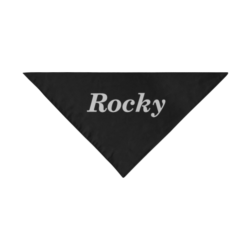 Rocky Pattern by K.Merske Pet Dog Bandana/Large Size