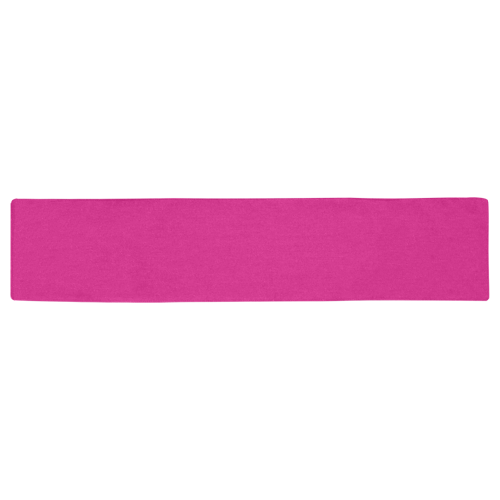 color Barbie pink Table Runner 16x72 inch