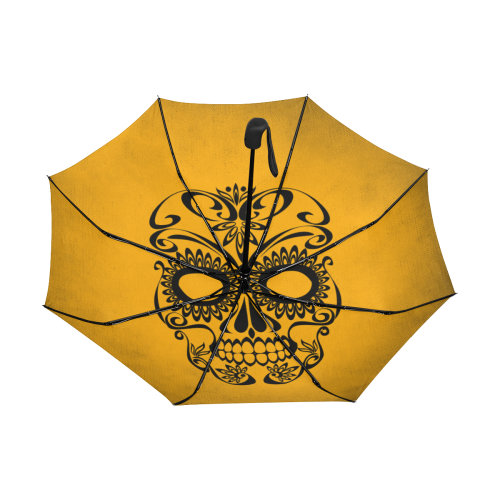 Skull20170332_by_JAMColors Anti-UV Auto-Foldable Umbrella (Underside Printing) (U06)