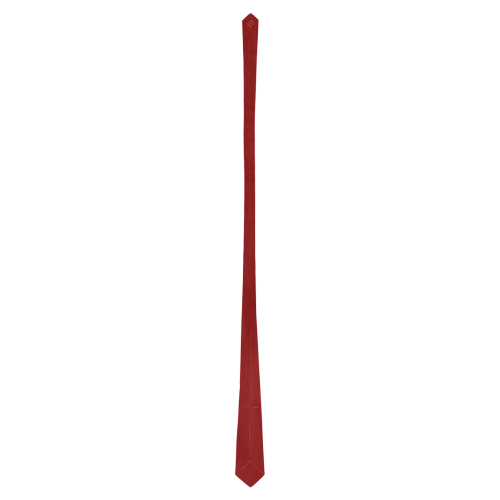 color dark red Classic Necktie (Two Sides)