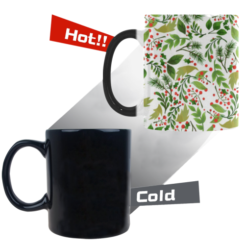 Holly CHRISTMAS Custom Morphing Mug