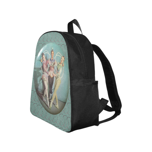 Let's Hoop Multi-Pocket Fabric Backpack (Model 1684)