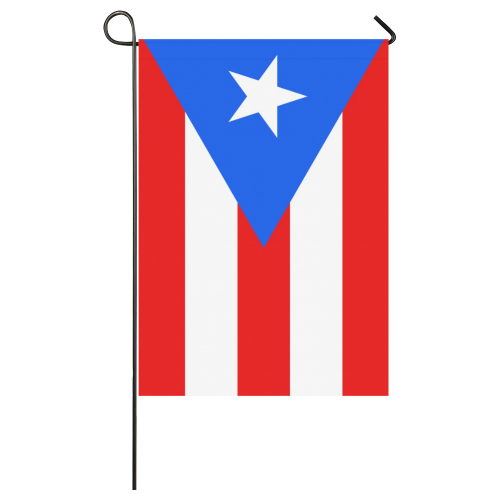 Puerto Rico Flag Garden Flag 28''x40'' （Without Flagpole）