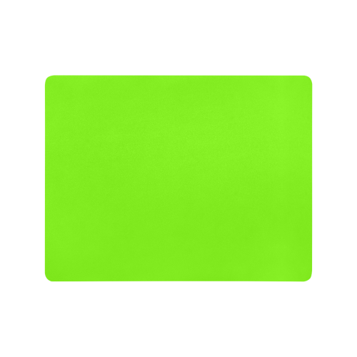 color lawn green Mousepad 18"x14"