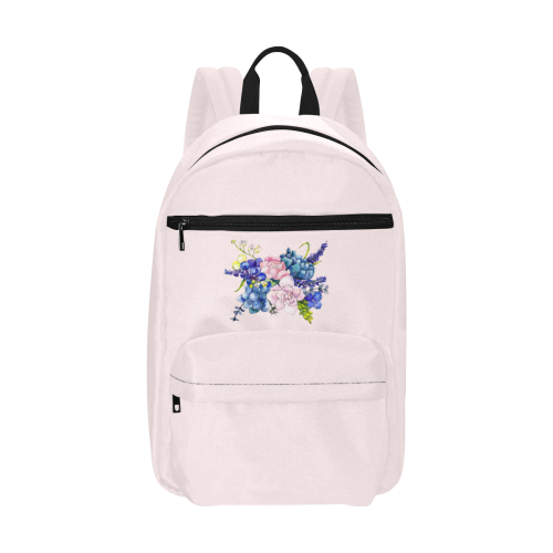 Floral  - Flowers Large Capacity Travel Backpack (Model 1691)