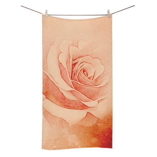 Beautiful roses Bath Towel 30"x56"