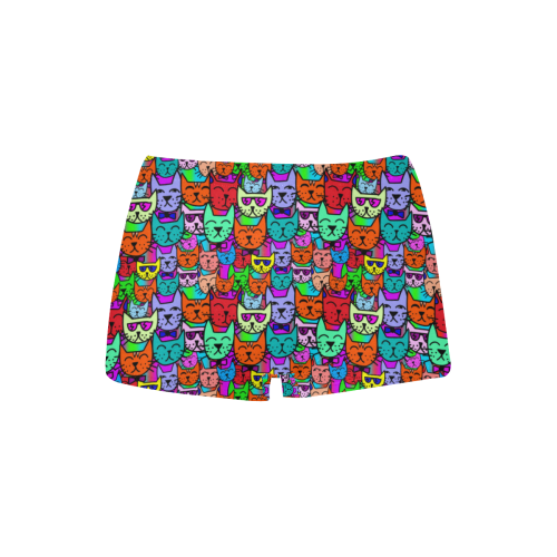 Rainbow Cats Women's All Over Print Boyshort Panties (Model L31)