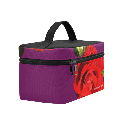 Fairlings Delight's Floral Luxury Collection- Red Rose Lunch Bag/Large 53086a11 Lunch Bag/Large (Model 1658)