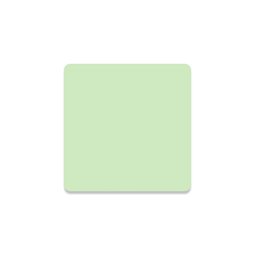color tea green Square Coaster