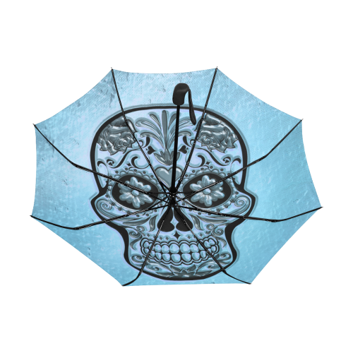 Skull20170486_by_JAMColors Anti-UV Auto-Foldable Umbrella (Underside Printing) (U06)