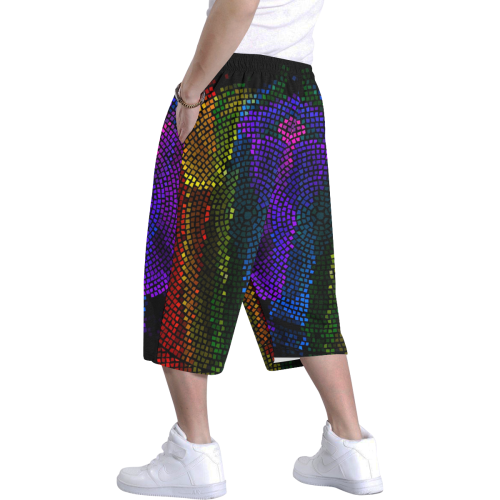 Pride 2019 by Nico Bielow Men's All Over Print Baggy Shorts (Model L37)