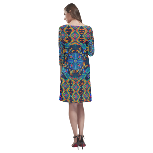 Latesstest design june 2020 Rhea Loose Round Neck Dress(Model D22)
