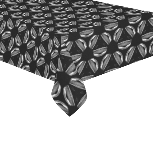 Kettukas BW #54 Cotton Linen Tablecloth 60"x120"