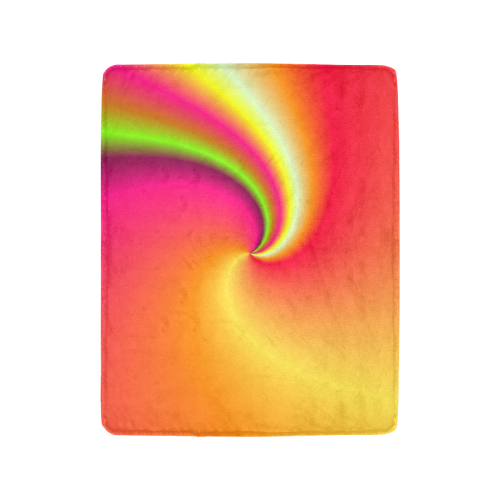 Draped In Rainbows Ultra-Soft Micro Fleece Blanket 40"x50"