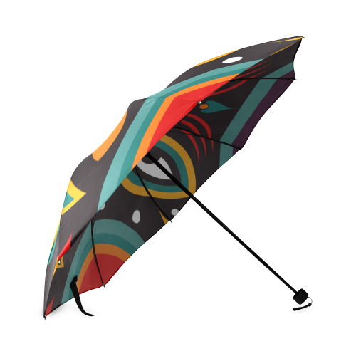 ceremonial tribal Foldable Umbrella (Model U01)