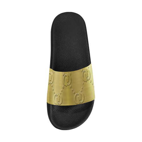 OG LCC GOLD Women's Slide Sandals (Model 057)