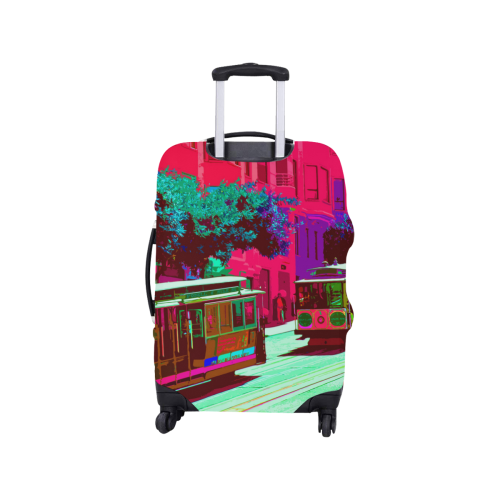 SanFrancisco_20170105_by_JAMColors Luggage Cover/Small 18"-21"