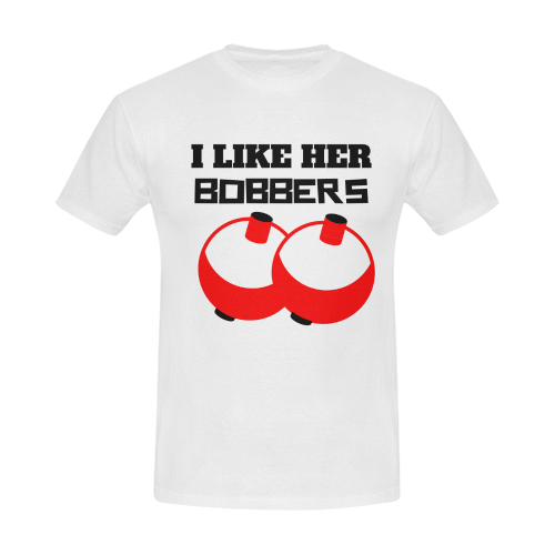 I Like her Bobbers Men's T-Shirt in USA Size (Front Printing Only)