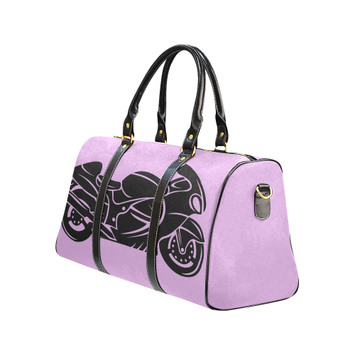 Busa Lavender New Waterproof Travel Bag/Large (Model 1639)