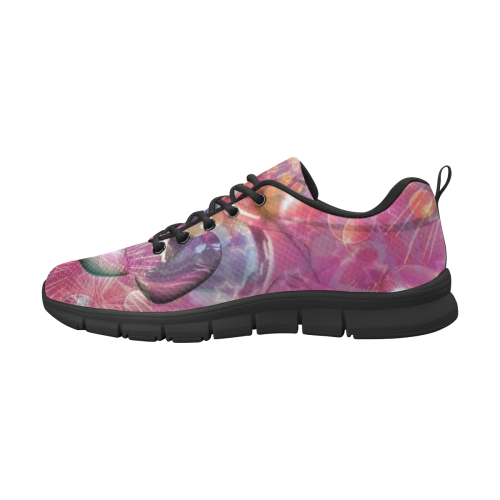 Butterfly Space by Nico Bielow Women's Breathable Running Shoes/Large (Model 055)
