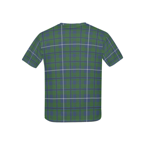 Douglas Tartan Kids' All Over Print T-shirt (USA Size) (Model T40)