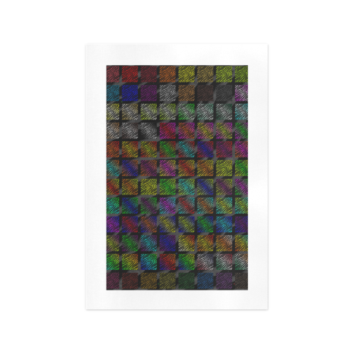 Ripped SpaceTime Stripes Collection Art Print 13‘’x19‘’