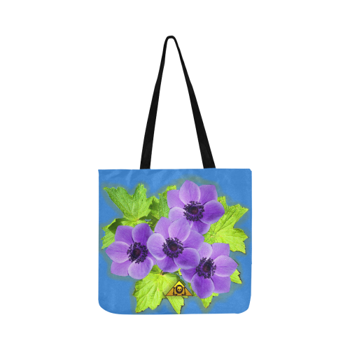 Anemone Bouquet Reusable Shopping Bag Model 1660 (Two sides)
