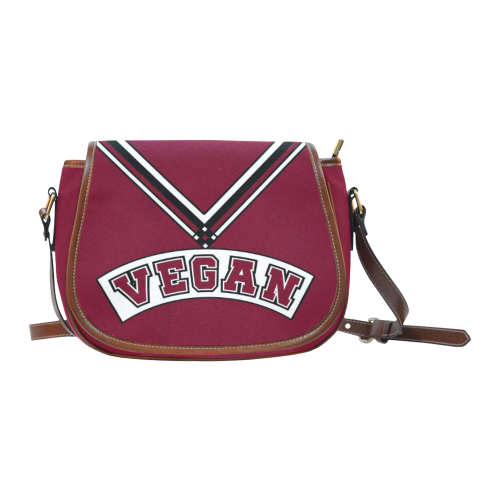 Vegan Cheerleader Saddle Bag/Large (Model 1649)