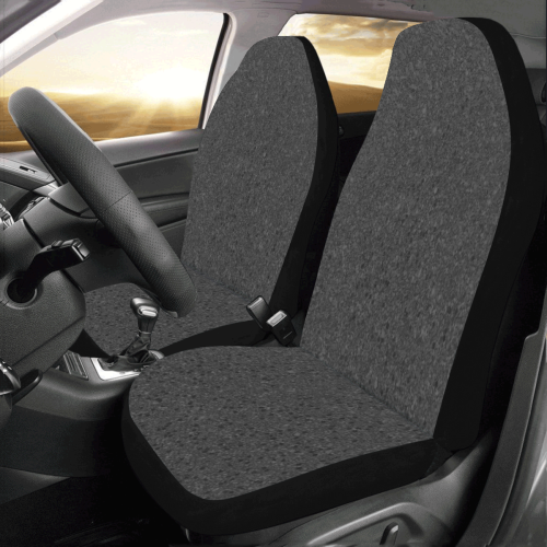 Black Glitter Car Seat Covers (Set of 2)