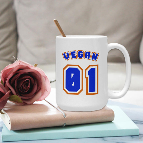 No. 1 Vegan Custom Ceramic Mug (15OZ)