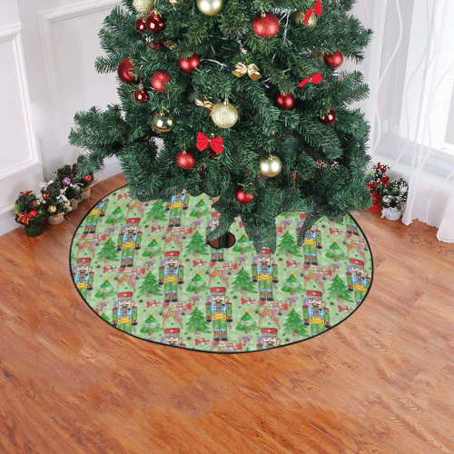 Nutcracker Dream by Nico Bielow Christmas Tree Skirt 47" x 47"