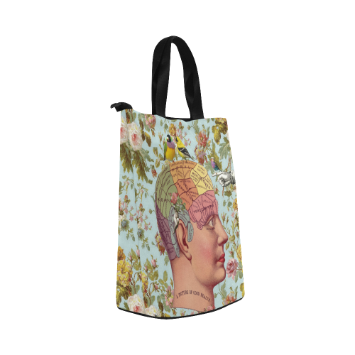 Away with the Birds Nylon Lunch Tote Bag (Model 1670)