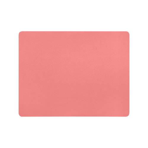 color light red Mousepad 18"x14"