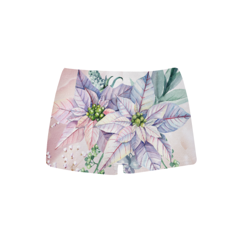 Wonderful flowers, watercolor Women's All Over Print Boyshort Panties (Model L31)
