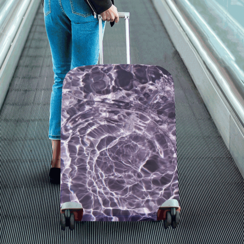 Violaceous soul Luggage Cover/Large 26"-28"