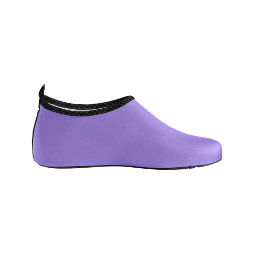 color medium purple Men's Slip-On Water Shoes (Model 056)