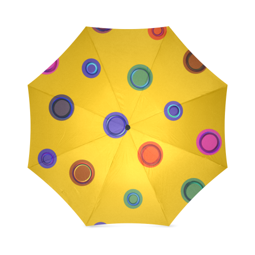 Happy circles Foldable Umbrella (Model U01)