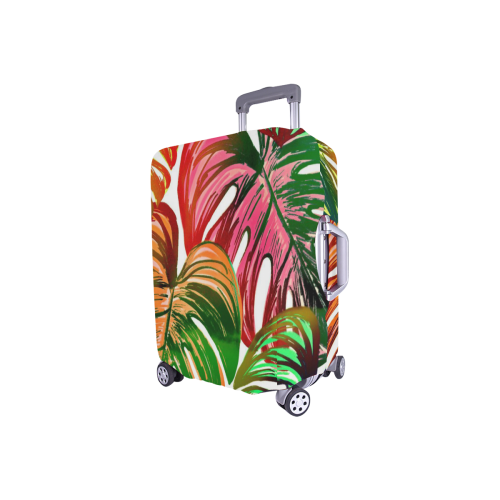 Pretty Leaves D by JamColors Luggage Cover/Small 18"-21"