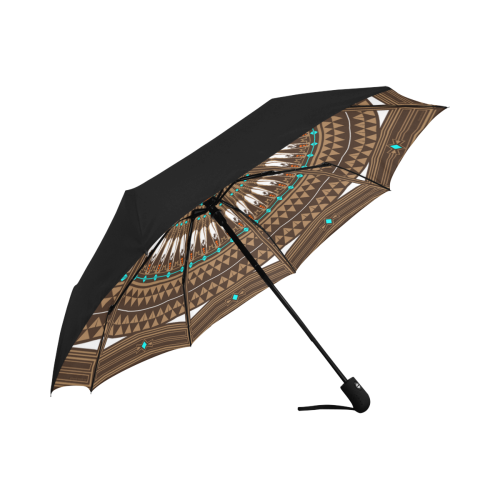 Wacipi (Pow-wow) Anti-UV Auto-Foldable Umbrella (Underside Printing) (U06)