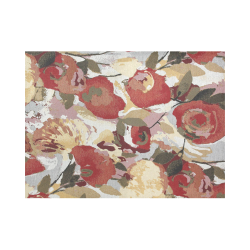 Red Floral Placemat 14’’ x 19’’ (Set of 4)