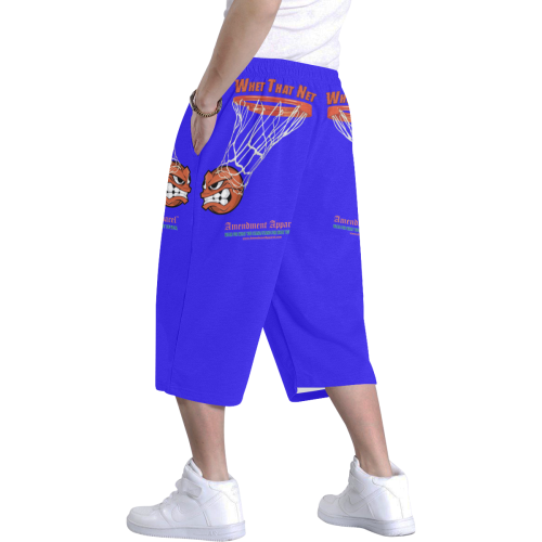 Whet That Net Short Pants Men's All Over Print Baggy Shorts (Model L37)