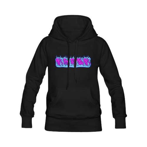 22 year rager HELL MINT PINK LOGO Men's Classic Hoodies (Model H10)