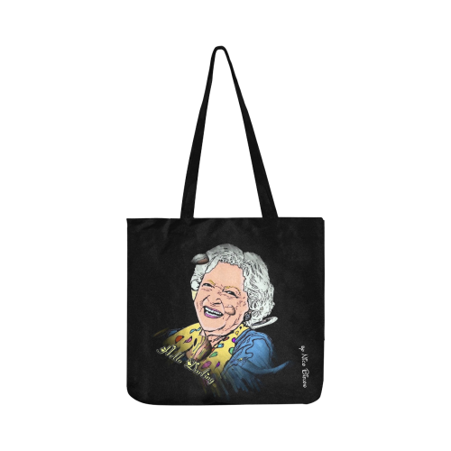 Betty Popart White by Nico Bielow Reusable Shopping Bag Model 1660 (Two sides)