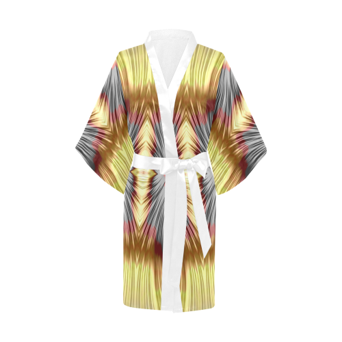 Magical Mitosis Fractal Abstract Kimono Robe