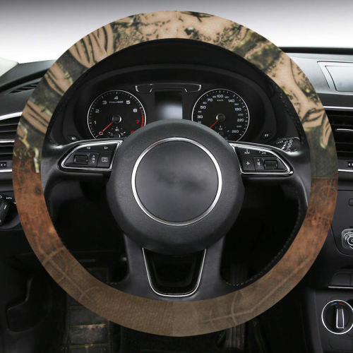Awesome skull with rat Steering Wheel Cover with Anti-Slip Insert