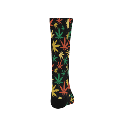 Cannabis Pattern Trouser Socks