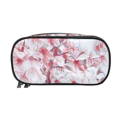 Delicate floral 118 by JamColors Pencil Pouch/Large (Model 1680)