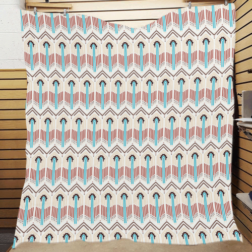 American Native 6 Quilt 70"x80"