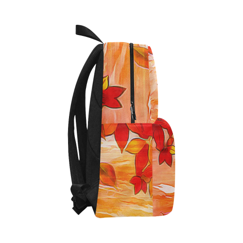 Red Leaves Unisex Classic Backpack (Model 1673)
